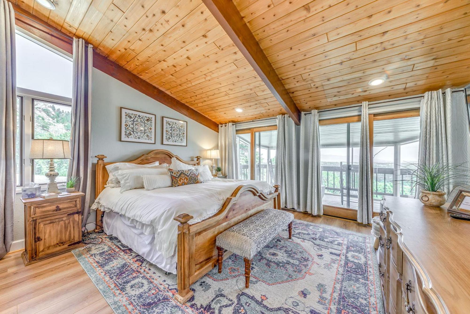 Serene Alto Cabin With Mountain Views And Fire Pit! ภายนอก รูปภาพ